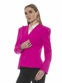 Brand new 👏 ALEXIA ADMOR Lianne Blazer 🤩 -ALEXIA ADMOR Shop T582 HOT PINK 2 scaled