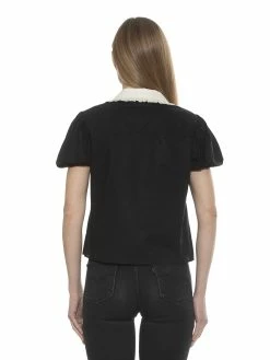 Hot Sale 🎁 ALEXIA ADMOR Sandra Top ✔️ -ALEXIA ADMOR Shop T588 BLACK 3 scaled
