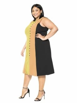 Deals 🔥 ALEXIA ADMOR Anna Midi 👗 Dress - Plus Size 🌟 -ALEXIA ADMOR Shop d3549pls bm 2