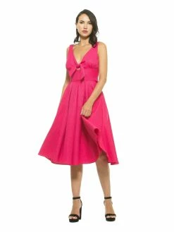 Cheapest 👏 ALEXIA ADMOR Karina Midi 👗 Dress 🌟